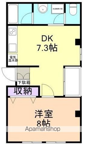 和歌山市吹上のマンションの間取り