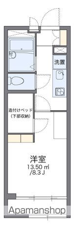 レオパレス千成IIの間取り写真