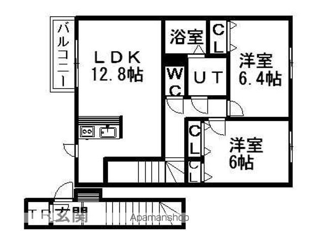キルシェ青葉Iの間取り写真