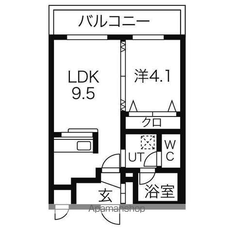 MAHALO OHASHI HOKUDAIの間取り写真