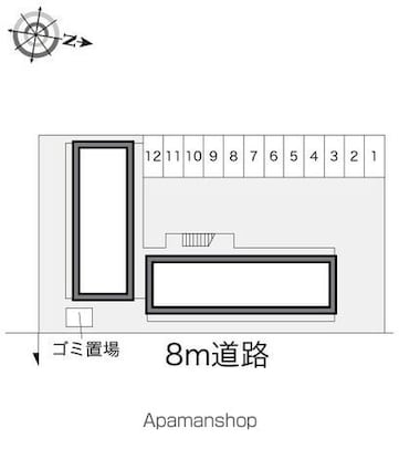 レオパレスけやき[1K/20.28m2]の外観4