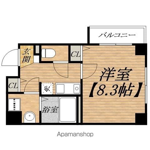 URESIDENCEUESHIOの間取り写真