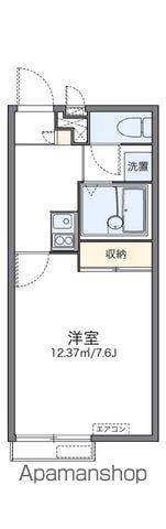 レオパレスサンフラワー向洋の間取り写真