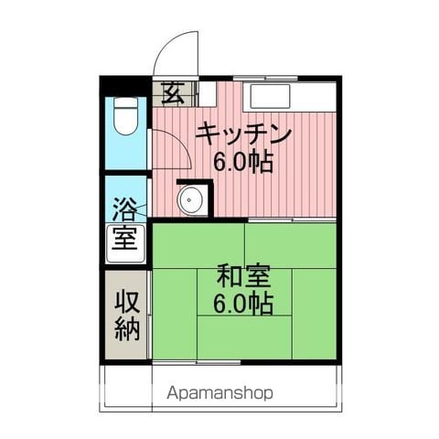 メゾンシャルムの間取り写真