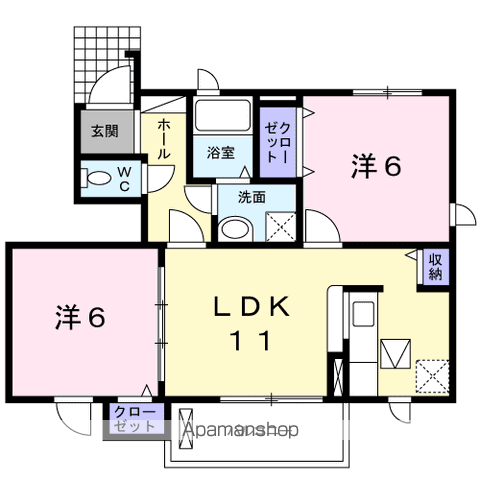 【オリーブの間取り】