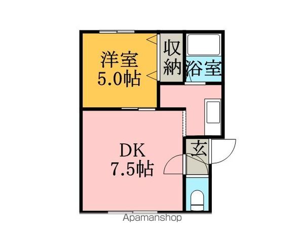アーバン北郷の間取り写真
