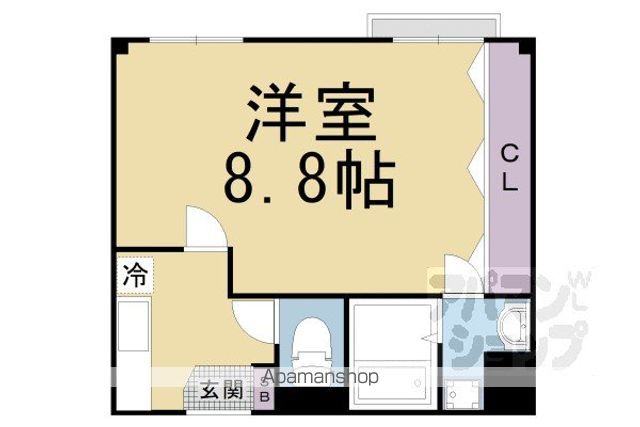 プラネシア星の子山科駅前の間取り写真