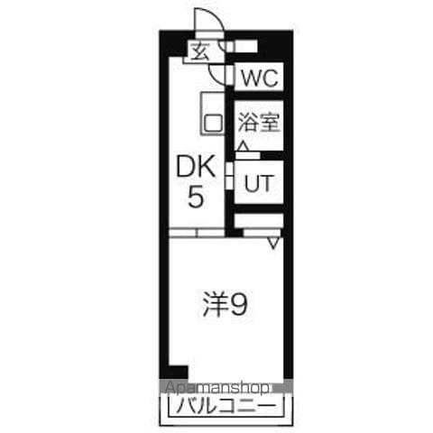 トレル朝倉の間取り写真