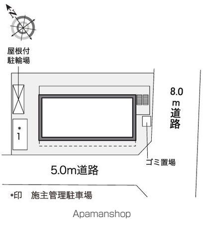 レオパレスクレードル 303 ｜ 東京都小平市小川町２丁目1848-6（賃貸マンション1K・3階・19.87㎡） その8