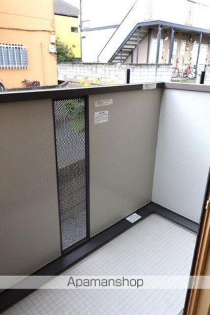 ドゥーピエース[1K/23.36m2]のバルコニー