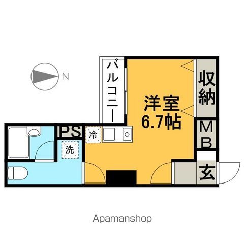 ドゥーエ西大島の間取り写真