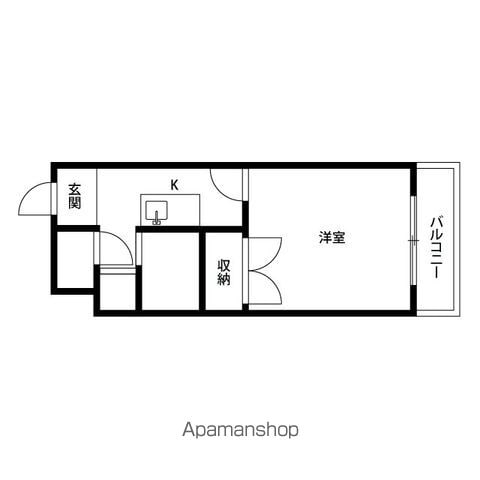 プレジール西ノ京の間取り写真