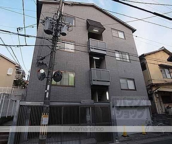 平行マンションの外観写真