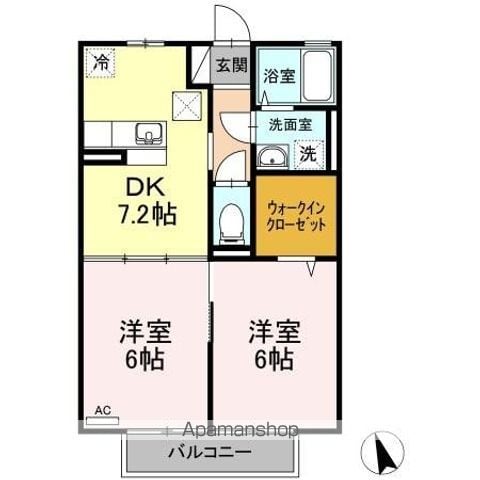 レセンテ シャトーの間取り写真
