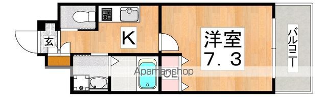 クローバーグランデ田辺駅前の間取り写真