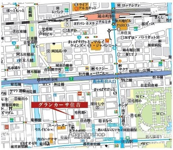 グランカーサ住吉の内装写真