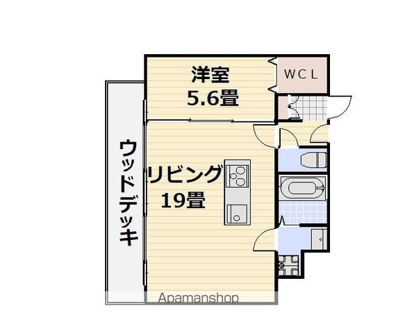 W.O.B.KYOBASHIの間取り写真
