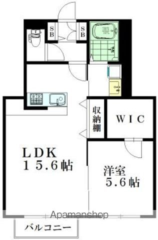 GRANDVERTの間取り写真