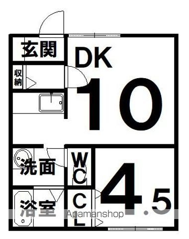 オリス帯広の間取り写真