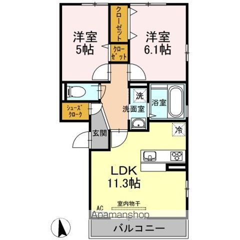 リル インフィニティの間取り写真