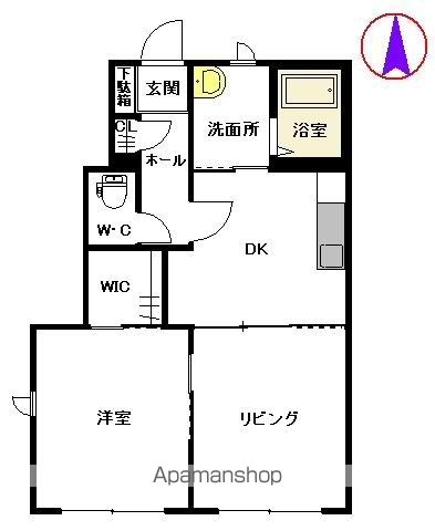 コンフォートの間取り写真