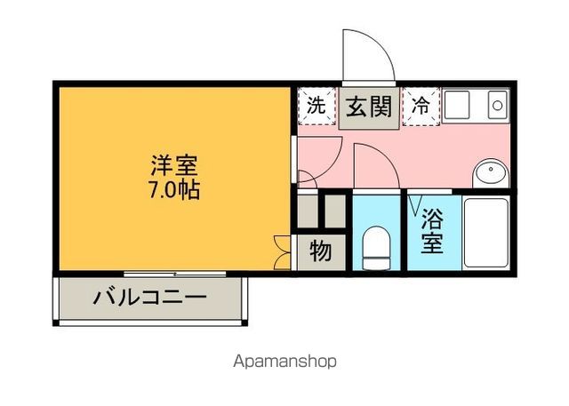 パレスユキの間取り写真