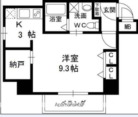 willDo南森町の間取り写真