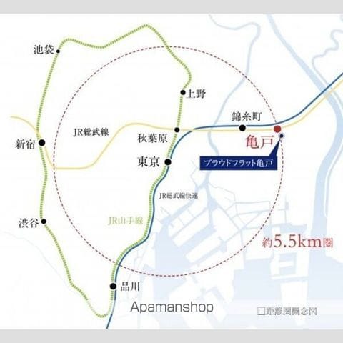 プラウドフラット亀戸の内装写真