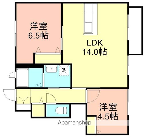 シャーメゾン秋月の間取り