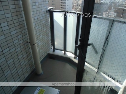コンフォリア上野入谷[1K/25.97m2]のバルコニー