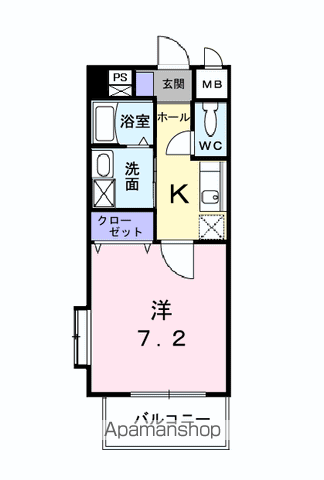 MISMO三鷹の間取り写真