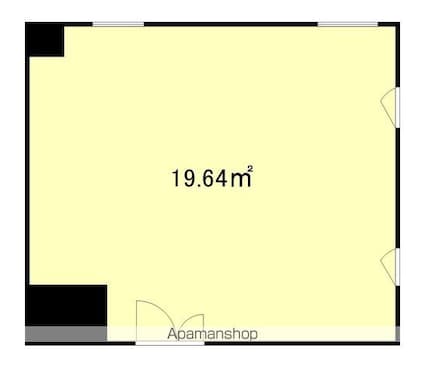 和歌山県和歌山市七番丁[事務所/19.64m2]の間取図