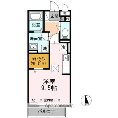 エスポアIIの間取り写真