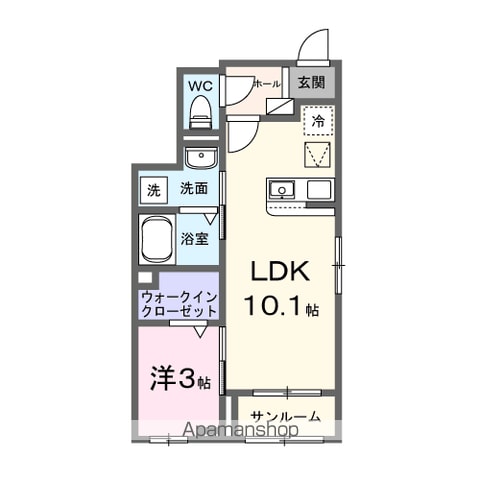 セレーノコルソNH Aの間取り写真