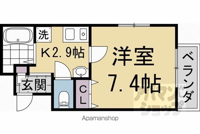 ELEVEN白峯の間取り写真