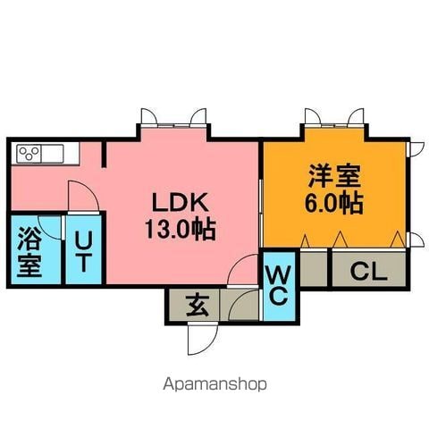 ゴールドクレストハイツの間取り写真