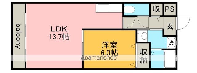 グリーンスクエアの間取り写真