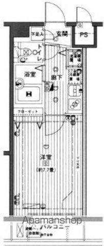 グランド・ガーラ渋谷松濤の間取り写真