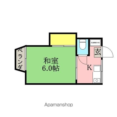 恒栄コーポの間取り写真