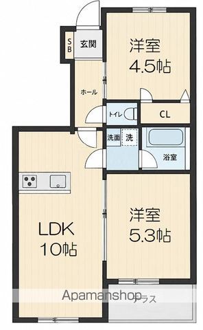 LUNON TERRACE MATSUBARA(ルノンテラスマツの間取り写真