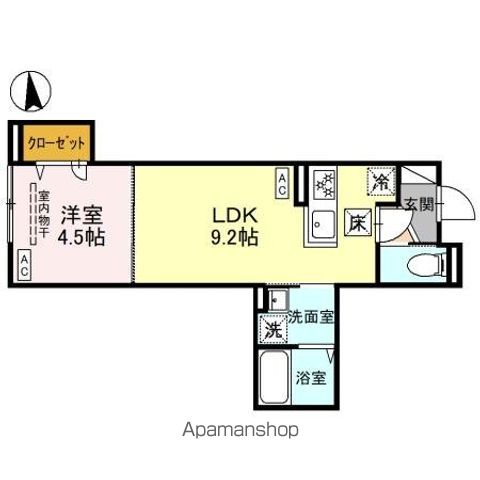 【グラナーデ東新町の間取り】