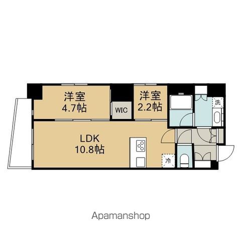 【コンフォリア新御徒町の間取り】