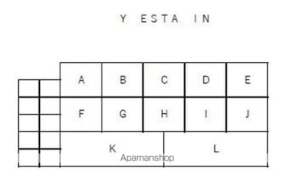 Ｙ．ＥＳＴＡ．ＩＮ[店舗/73.8m2]の配置図