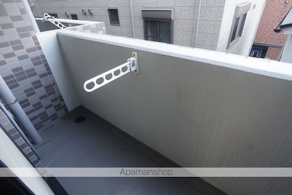 グランヴァン四谷三丁目[1K/19.03m2]のバルコニー