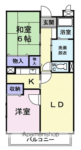 アバンサールの間取り写真