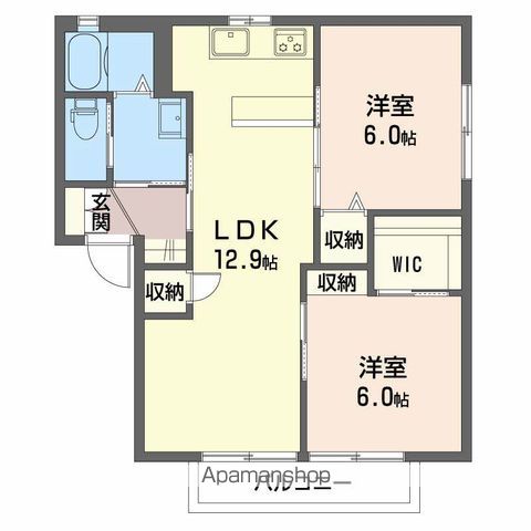 シャーメゾン Kの間取り写真