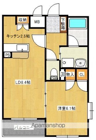 カサグランデIIIの間取り写真