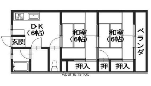森井マンションの間取り写真