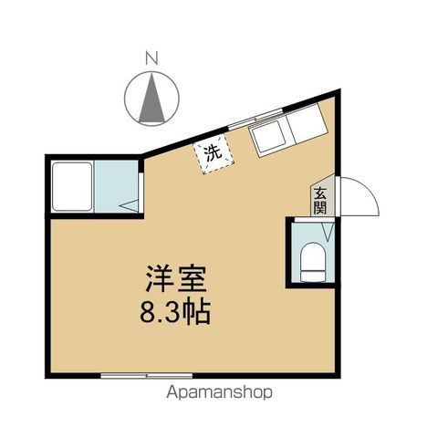 長屋アパートメントHACHIの間取り写真