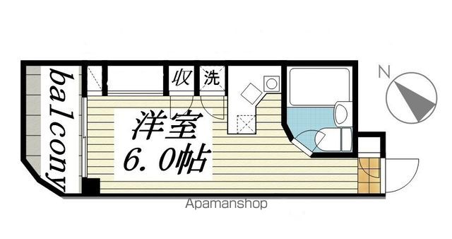 立川市錦町のマンションの間取り